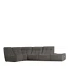 Giuseppe Nicoletti Trattino 5 Piece Power Reclining Sectional In Riccio  Ecru