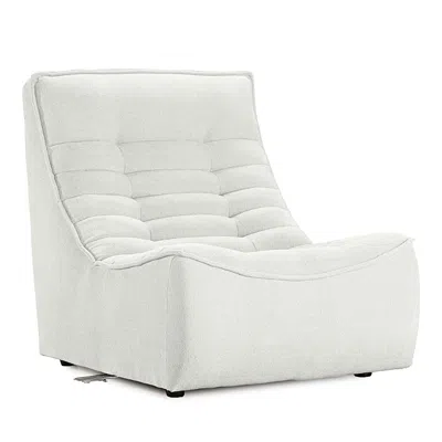 Giuseppe Nicoletti Trattino Armless Chair In Riccio  Bianco