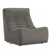 Giuseppe Nicoletti Trattino Armless Chair In Riccio  Ecru
