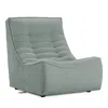 Giuseppe Nicoletti Trattino Armless Chair In Riccio  Menta