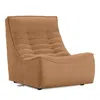 Giuseppe Nicoletti Trattino Armless Chair In Riccio  Ruggine