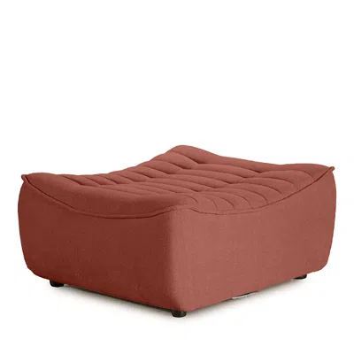 Giuseppe Nicoletti Trattino Ottoman In Riccio  Arancio