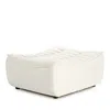 Giuseppe Nicoletti Trattino Ottoman In Riccio  Bianco