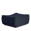 Giuseppe Nicoletti Trattino Ottoman In Riccio  Blu