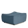 Giuseppe Nicoletti Trattino Ottoman In Riccio  Celeste