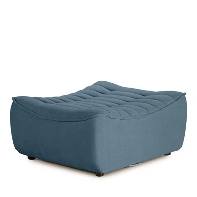 Giuseppe Nicoletti Trattino Ottoman In Riccio  Celeste