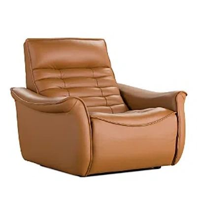 Giuseppe Nicoletti Trattino Power Reclining Chair In Antares 2151 Cuoio