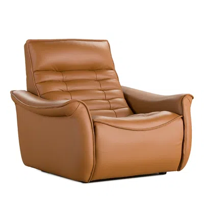 Giuseppe Nicoletti Trattino Power Reclining Chair In Anteres  Bianco