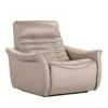 Giuseppe Nicoletti Trattino Power Reclining Chair In Anteres  Crema