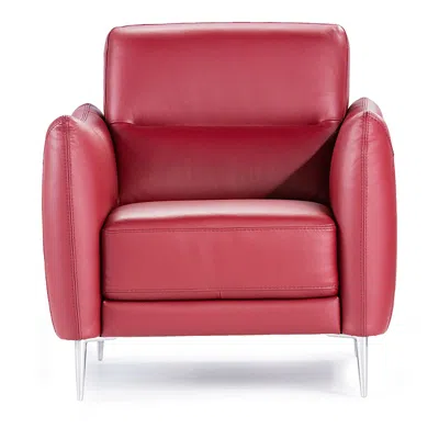 Giuseppe Nicoletti Tula Chair In Pelle Dali Bordeaux