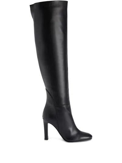 Giuseppe Zanotti 105mm Hattie Boots In Black