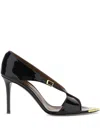 Giuseppe Zanotti 105mm Intrigo Embellished Stiletto Heeled Sandals In Black