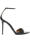 Giuseppe Zanotti Intriigo Patent Leather Sandals In Black