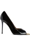 Giuseppe Zanotti 105mm Intriigo Rhinestone Sandals In Black