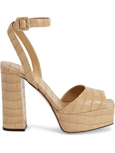 Giuseppe Zanotti 120mm New Betty Sandals In Black