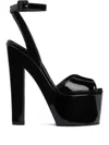 Giuseppe Zanotti 170mm Tarifa Platform Sandals In Black