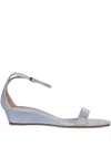 Giuseppe Zanotti 20mm Kanda Embellished Ankle-strap Sandals In Gray