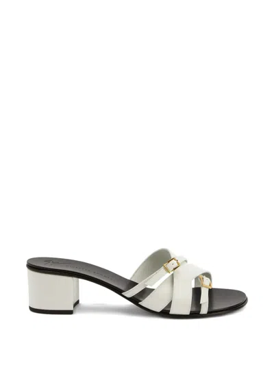 Giuseppe Zanotti 40mm Alhima Heeled Sandals In Animal Print