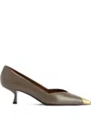 Giuseppe Zanotti 50mm Melaine Pointed Pumps In Brown