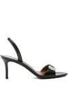 Giuseppe Zanotti 70mm Harissa Slingback Crystal-embellished Sandals In Black
