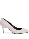 Giuseppe Zanotti 70mm Lucrezia Pumps In Gray