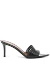 Giuseppe Zanotti 75mm Intriigo Mules In Schwarz