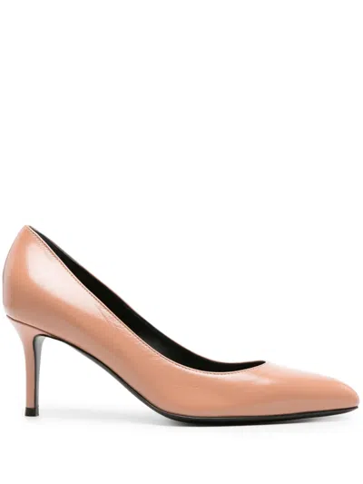 Giuseppe Zanotti 75mm Patent-leather Pumps In 褐色