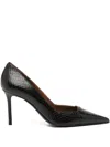 Giuseppe Zanotti 80mm Pointed-toe Pumps In Black