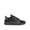 Giuseppe Zanotti Gz94 Lace-up Sneakers In 黑色的