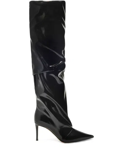 Giuseppe Zanotti 85mm Gala Boots In Black