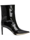 Giuseppe Zanotti Pointed-toe Ankle Boots In Black