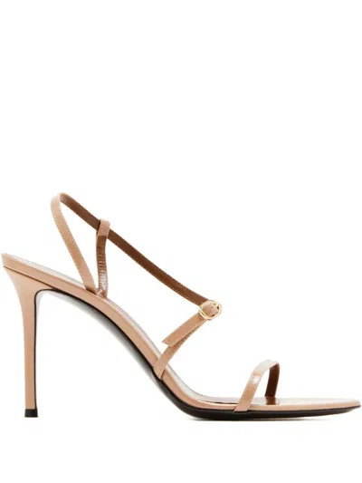 Giuseppe Zanotti 90mm Audrinette Leather Sandals In Multi