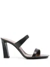 Giuseppe Zanotti Flaminia Patent Leather Sandals In Black