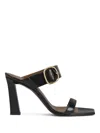 Giuseppe Zanotti 90mm Geraldhine Sandals In Schwarz