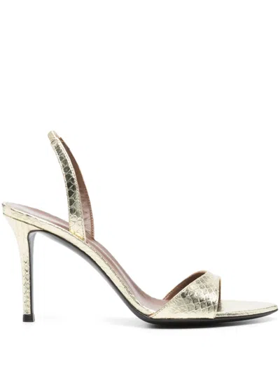 Giuseppe Zanotti 90mm Lilibeth Sandals In Gold