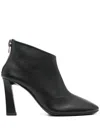 Giuseppe Zanotti Losie Bootie 90 High Heels Ankle Boots In Black Leather In Black