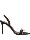Giuseppe Zanotti Ludhovica Mignon 90 Sandals In Schwarz