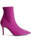 Giuseppe Zanotti Mirea 90mm Suede Ankle Boots In Pink