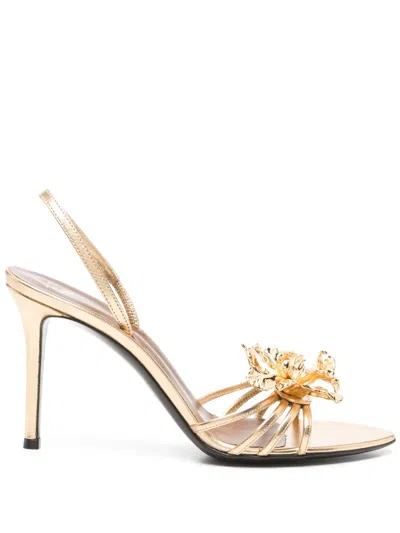 Giuseppe Zanotti Orchid Sandalen 90mm In Gold