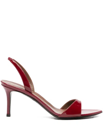 Giuseppe Zanotti 90mm Slingback Heeled Sandals In Red