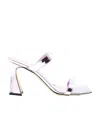 Giuseppe Zanotti 90mm Square-toe Mules In White