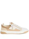 Giuseppe Zanotti 94 Panelled Low-top Sneakers In Neutrals