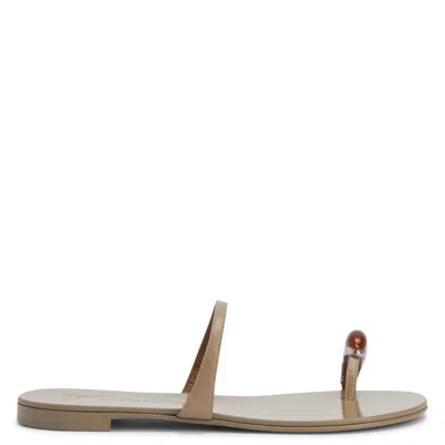 Giuseppe Zanotti Acates Ring In Beige