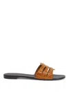 Giuseppe Zanotti Adheline Slides In Braun