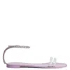 Giuseppe Zanotti Agathe Plexi Sandals In Pink