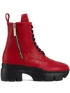 Giuseppe Zanotti Alanis In Red