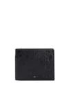 Giuseppe Zanotti Albert 2.0 Crocodile-effect Wallet In Black