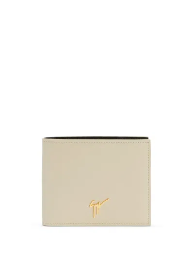Giuseppe Zanotti Albert Leather Wallet In 中性色