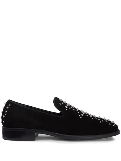 Giuseppe Zanotti Alfredson Loafer Mit Nieten 15mm In Black