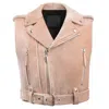 Giuseppe Zanotti Amelia Crystal Cropped Biker Jacket In Brown
